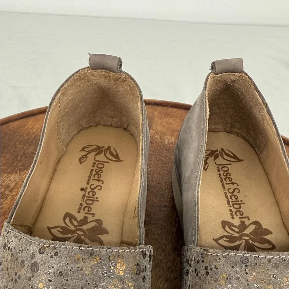 Josef Seibel Shoes Wm 41 (10-10.5) Sofie 33 Taupe Slip-On Comfort Loafer